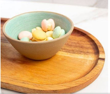 Natural Acacia Wood Serving Platter-Perfect for Parties & Everyday